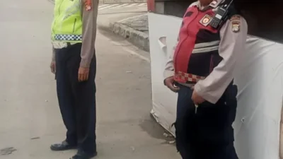 Dukung Kelancaran Nataru, Polres Metro Tangerang Kota Awasi Ketat Perlintasan Dump Truck