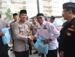 Jumat Berkah di Polres Metro Tangerang Kota, Kapolres Peduli Potmas