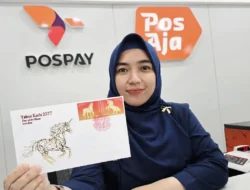 Sambut Imlek Tahun Kuda, Pos Indonesia Terbitkan Prangko Edisi Khusus