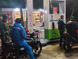 Babinsa Koramil 03/Cabangbungin Patroli Malam, Imbau Warga Jaga Keamanan Selama Ramadan