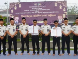1.479 Narapidana Lapas Kelas IIA Cilegon Terima Remisi Idul Fitri 2026