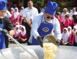 Serunya Masak Besar MBG, Siswa Belajar Gizi Sambil Menikmati Hidangan