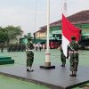 Kobarkan Jiwa Nasionalisme, Kodim 0509 Gelar Upacara Bendera Penuh Khidmat