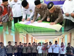 Penandatanganan MoU Percepatan Sertifikasi Tanah Wakaf Kabupaten Tangerang