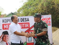 Peletakan Batu Pertama KDKMP Tokoh Masyarakat Haji Iwan Ridwan Turut Wujudkan Asta Cita di Desa Sumbereja