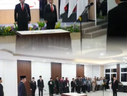 Pelantikan dan Pengambilan Sumpah/Janji Pejabat Pengawas di Lingkungan Kerja Kantor Wilayah Badan Pertanahan Nasional Provinsi Banten