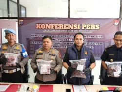 Selamatkan 35 Ribu Jiwa, Polda Riau Gagalkan Peredaran 6,94 Kg Sabu dan 969 Cartridge Etomidate Senilai Rp9,8 Miliar