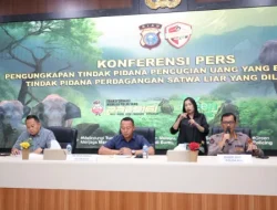 Dari Gading Gajah ke TPPU: Polda Riau Bongkar Aliran Dana Rp1,8 Miliar, Dua Tersangka Dimiskinkan