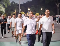 Rehat Sejenak dari Aktivitas Kantor, Kementerian ATR/BPN Adakan Slow Run Rutin Sepulang Kerja