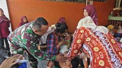 Koramil 01/Tambun Edukasi Warga Pentingnya Pola Hidup Sehat dan Gizi Seimbang