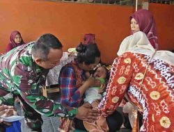 Koramil 01/Tambun Edukasi Warga Pentingnya Pola Hidup Sehat dan Gizi Seimbang