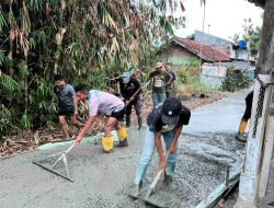 TMMD Ke-129 Genjot Pengecoran Jalan Sasaran 1, Perkuat Infrastruktur untuk Masyarakat