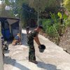 Sinergi Lintas Sektoral Perkuat Kemanunggalan TNI-Rakyat, Satgas TMMD Ke-129 Rawat Jalan Lingkungan Sasaran 4