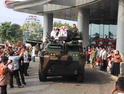 KORAMIL 01 TAMBUN KODIM 0509 GELAR PAMERAN ALUTSISTA, EDUKASI PERTAHANAN DAN UMKM DI GRAND WISATA