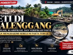 Fakta Harus Diutamakan, Masyarakat Malenggang Soroti Pemberitaan Dugaan PETI