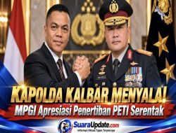MPGI Dukung Langkah Kapolda Kalbar, Pemodal PETI Diminta Tak Luput dari Penegakan Hukum