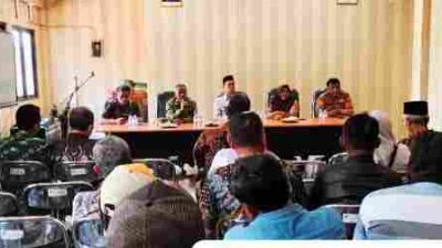 Atasi Kekeringan Danramil Pebayuran Hadiri Rakor Kerja Bakti Irigasi BKG 26-BKG 38, Dukung Pertanian